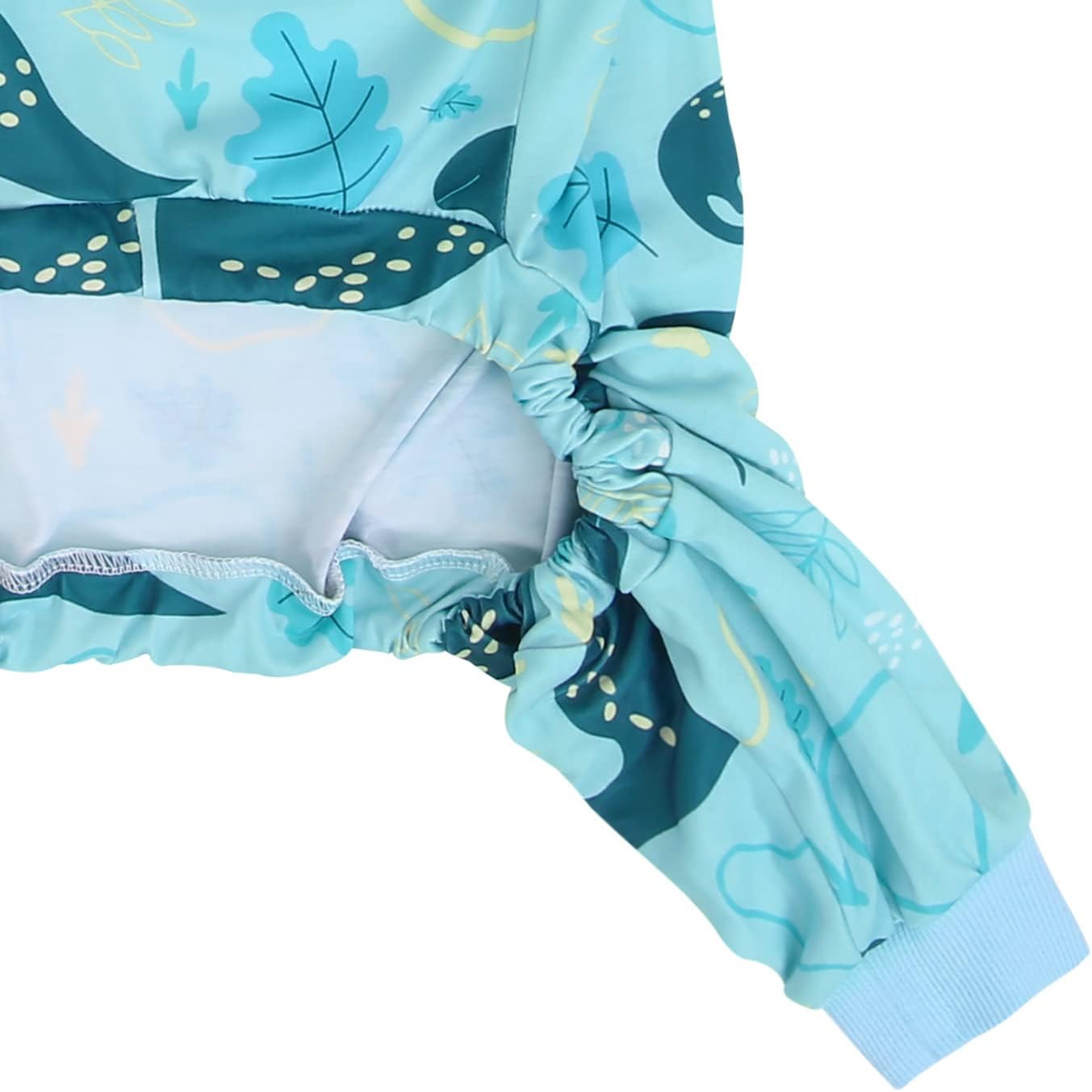 HDE Dog Pajamas One Piece Jammies Jumpsuit Pet Clothes Outfit Stretchy Lightweight Comfy Shirt Pjs for M-3XL Dogs Dinosaurs - L