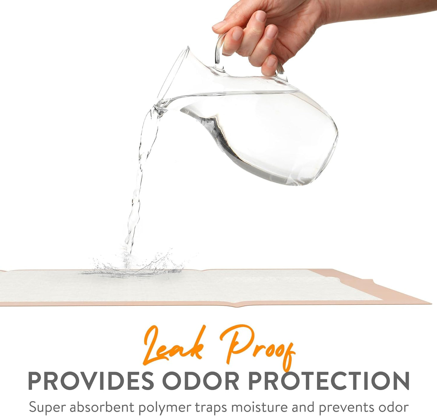 Inspire Extra Large Super Absorbent Disposable Bed Pads for Incontinence Ultra Thick and Absorbent Bed Pads Disposable Adult | Puppy Pads | Pee Pads for Adults (30" X 36" Pack of 50)