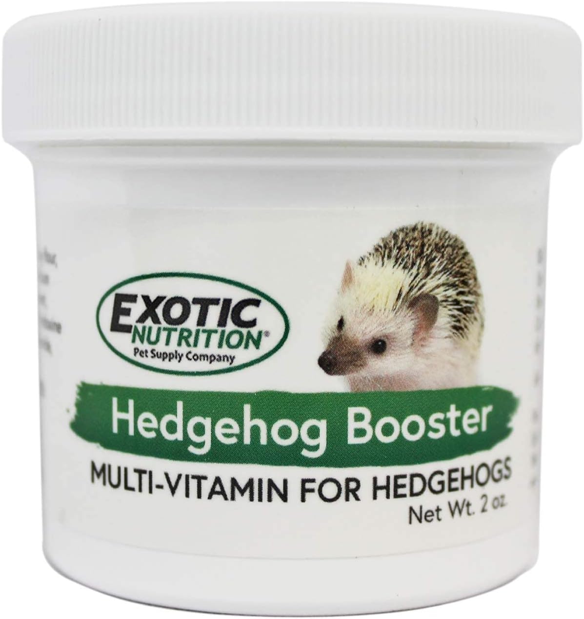 Hedgehog Booster - Complete Multivitamin - Powdered Vitamin & Mineral Supplement for Pet Hedgehogs (2 oz.)