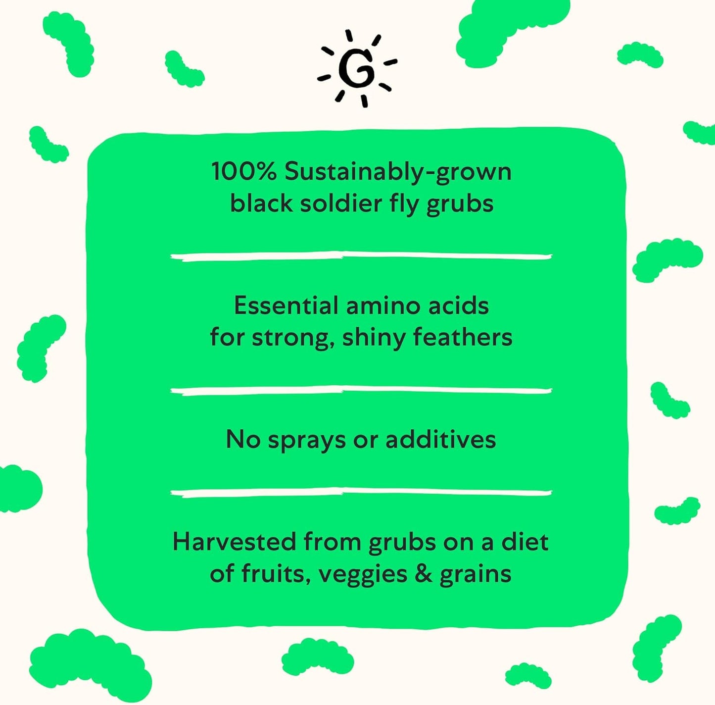 Grubblies - Switch from World Harvest to Hometown Harvest for Premium Chicken Nutrition - Grubblies World Harvest 5LB