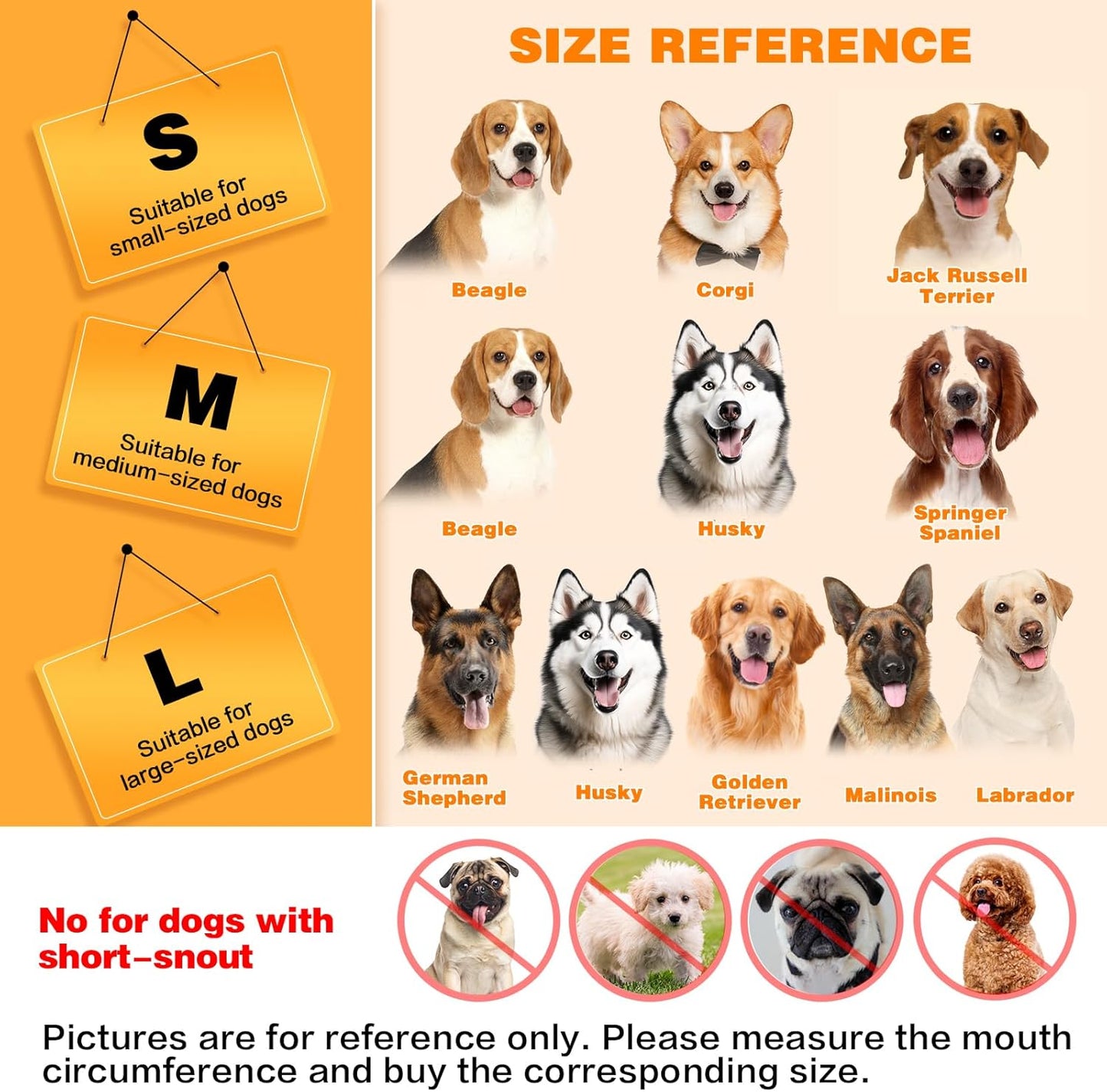 Dog Muzzle, Soft Mesh Muzzle for Medium Sized Dog Mouth Guard, Breathable Adjustable Muzzles to Prevent Biting, No Bark Muzzle for Dogs Allow Panting Drinking (Black, M)