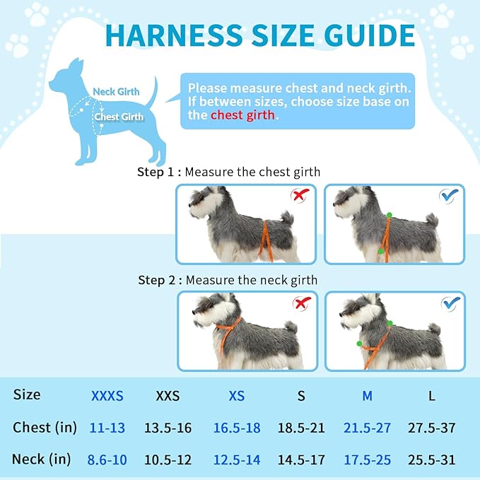 Lukovee Dog Seat Belt for Car, Adjustable Dog Car Harness for Large Medium Small Dogs, Soft Padded & Breathable Mesh Dog Seatbelt with Car Strap and Carabiner(Light Blue Double Clip,Small)