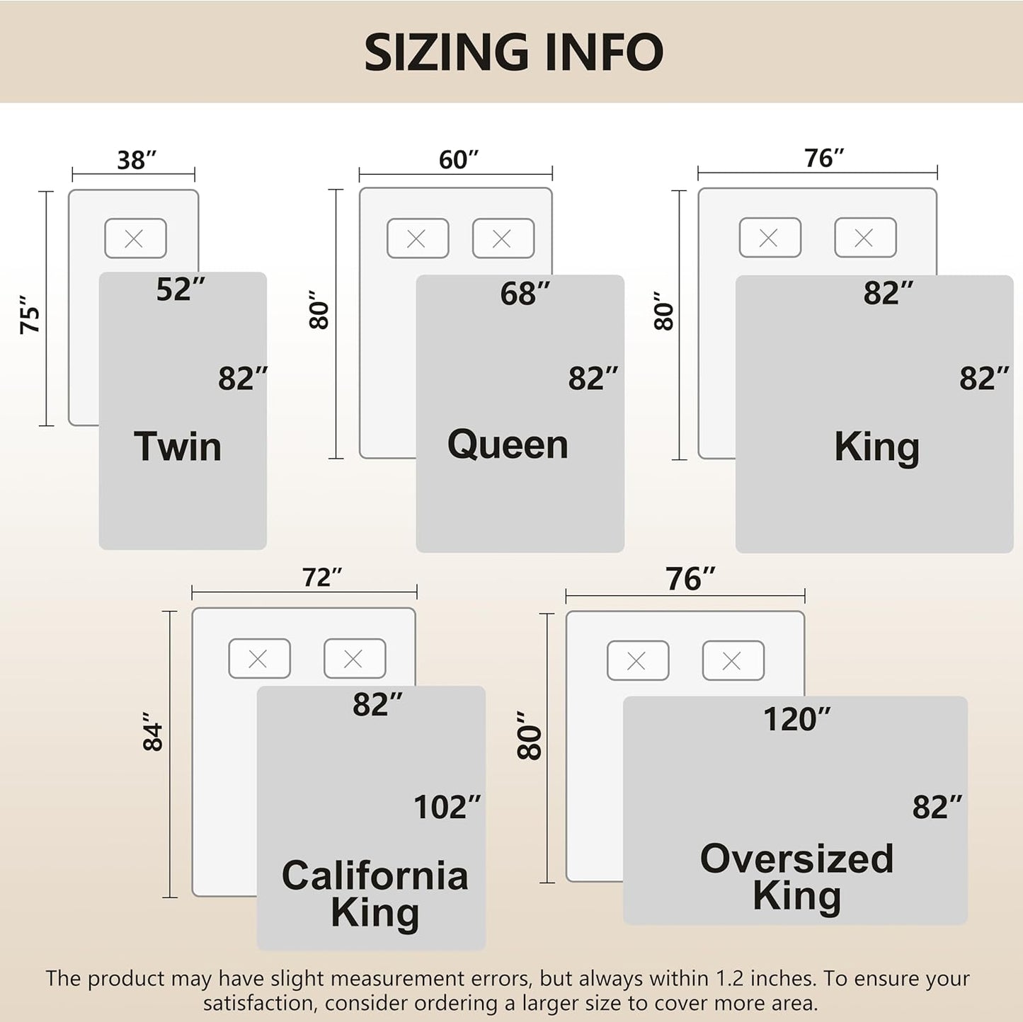 gogobunny 100% Double-Sided Waterproof Dog Bed Cover Pet Blanket Sofa Couch Furniture Protector for Puppy Large Dog Cat, Reversible (82x82 Inch (Pack of 1), Dark Chocolate/Light Chocolate)