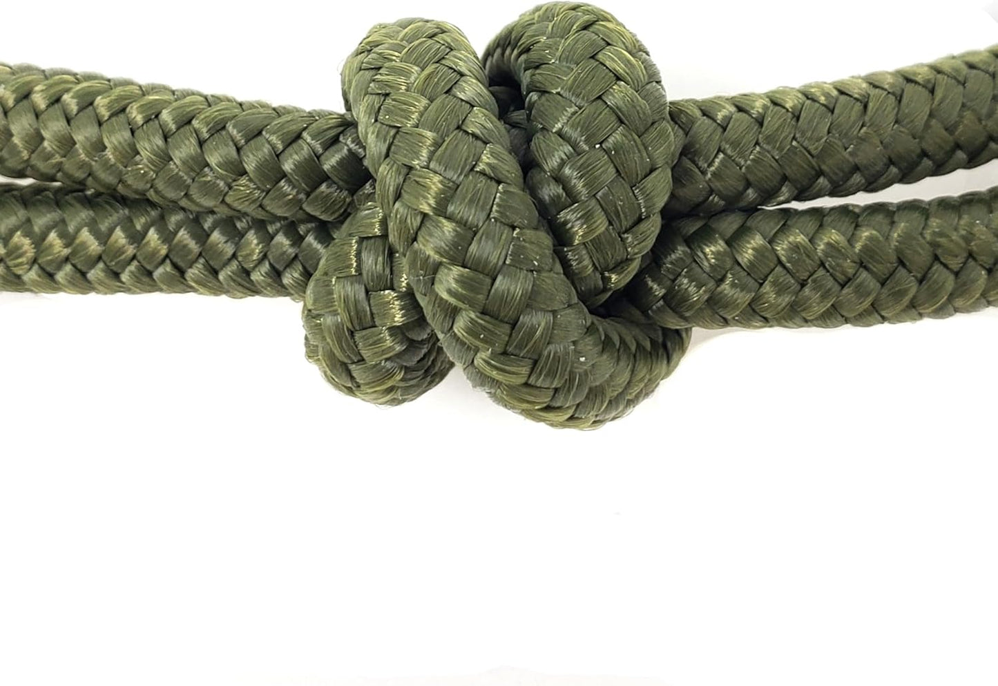 Horse Rope Training Halter - 4 Knot 1/4" Stiff Halter Cord - Used by Famous Trainers Multiple Sizes Multiple Colors