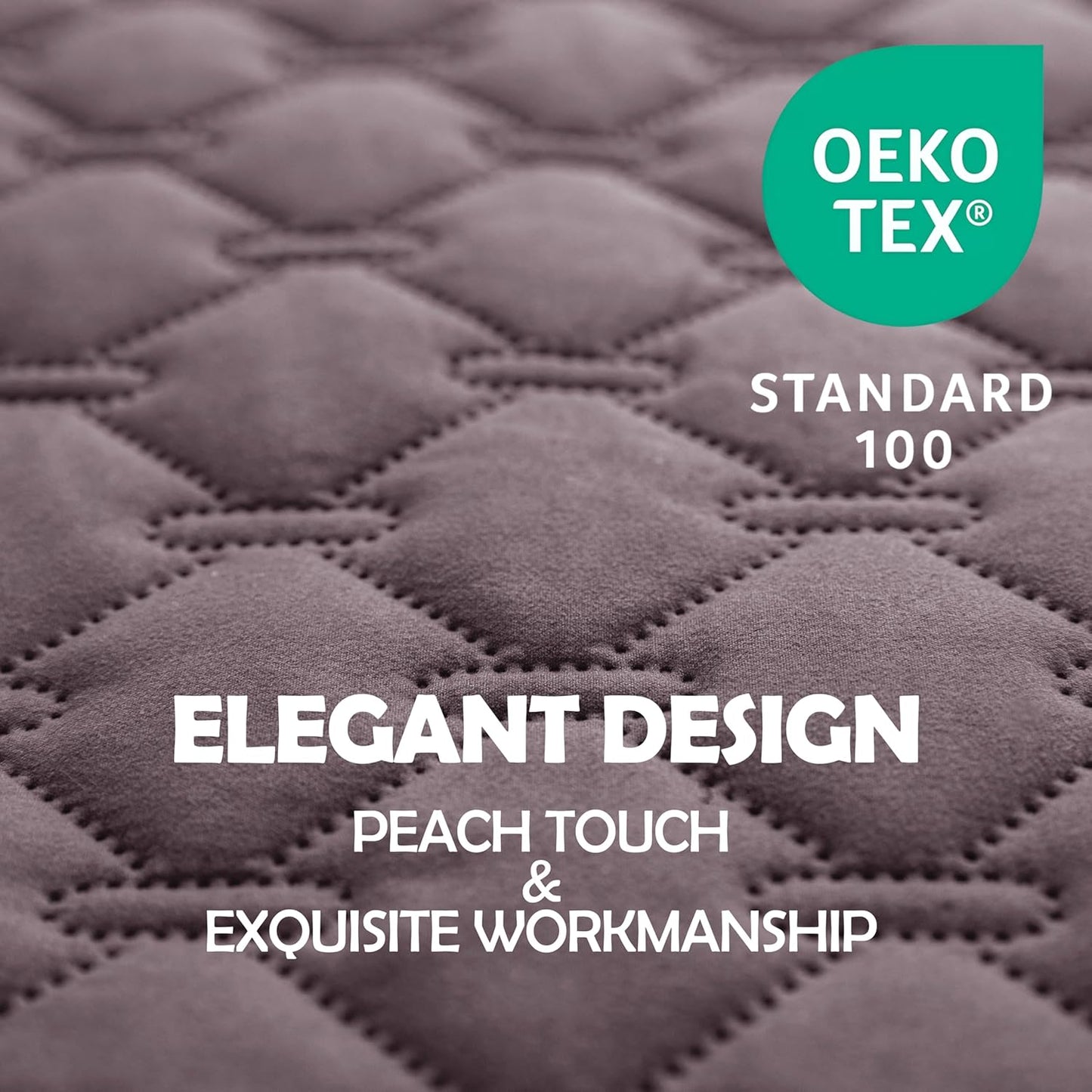 gogobunny 100% Double Sided Waterproof Dog Blanket Soft Pet Bed Cover Reversible Protect Furniture Couch Sofa Car for Puppy Large Dog Cat (Dark Sea Fog/Light Sea Fog, 82x82 Inch (Pack of 1))