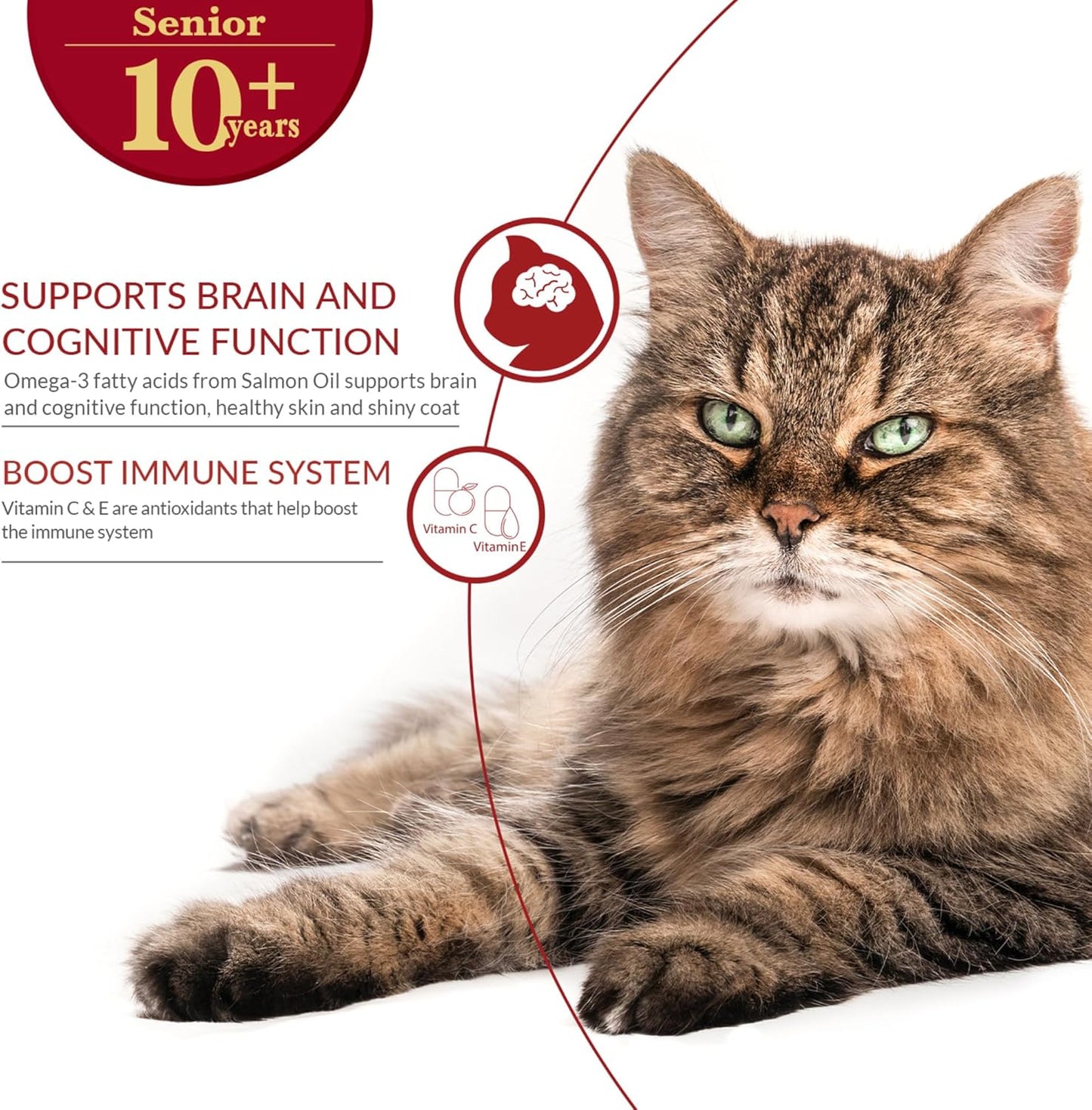 INABA Churu Stew for Cats Senior 10+, Side Dish Pouch, 1.4 Ounces per Pouch, 12 Pouches Total, Chicken Recipe