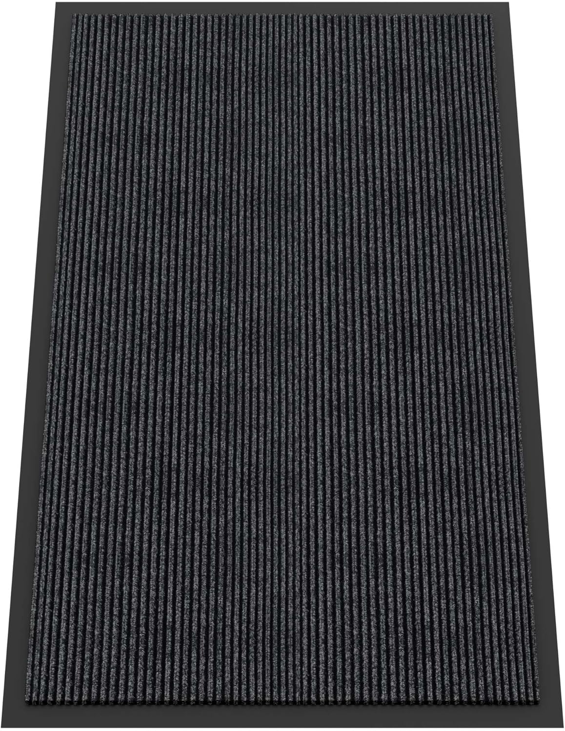 Indoor Outdoor Door Mat, 5’ x 3' Doormat for Entryway, Rubber Backing Non Slip Front Door Mat Outside Entrance, Super Absorbent Commercial Floor Mat for Home Office